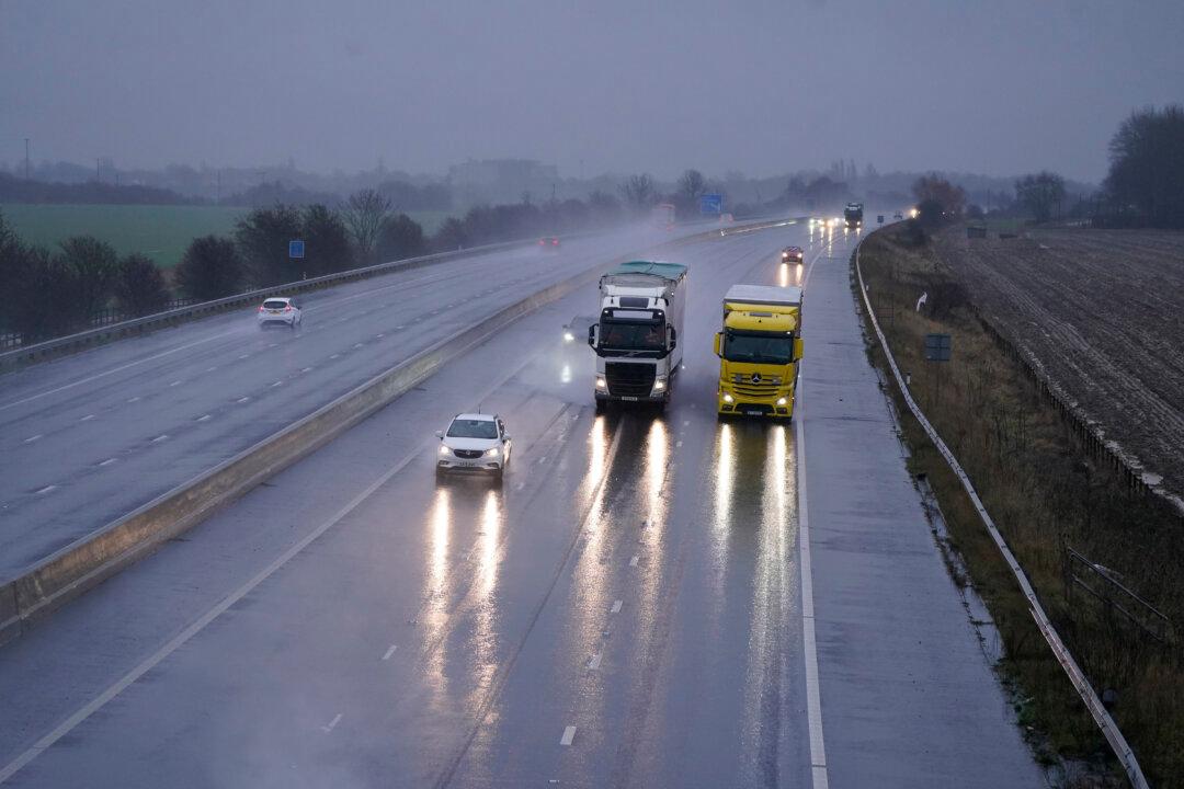 Wet and Windy Weather Warning for Drivers as UK Braces for Storm Gerrit