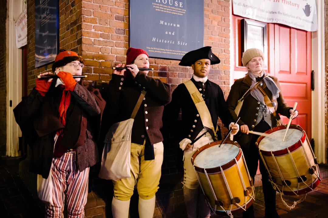 Boston Celebrates 250th Tea Party in Historical Style