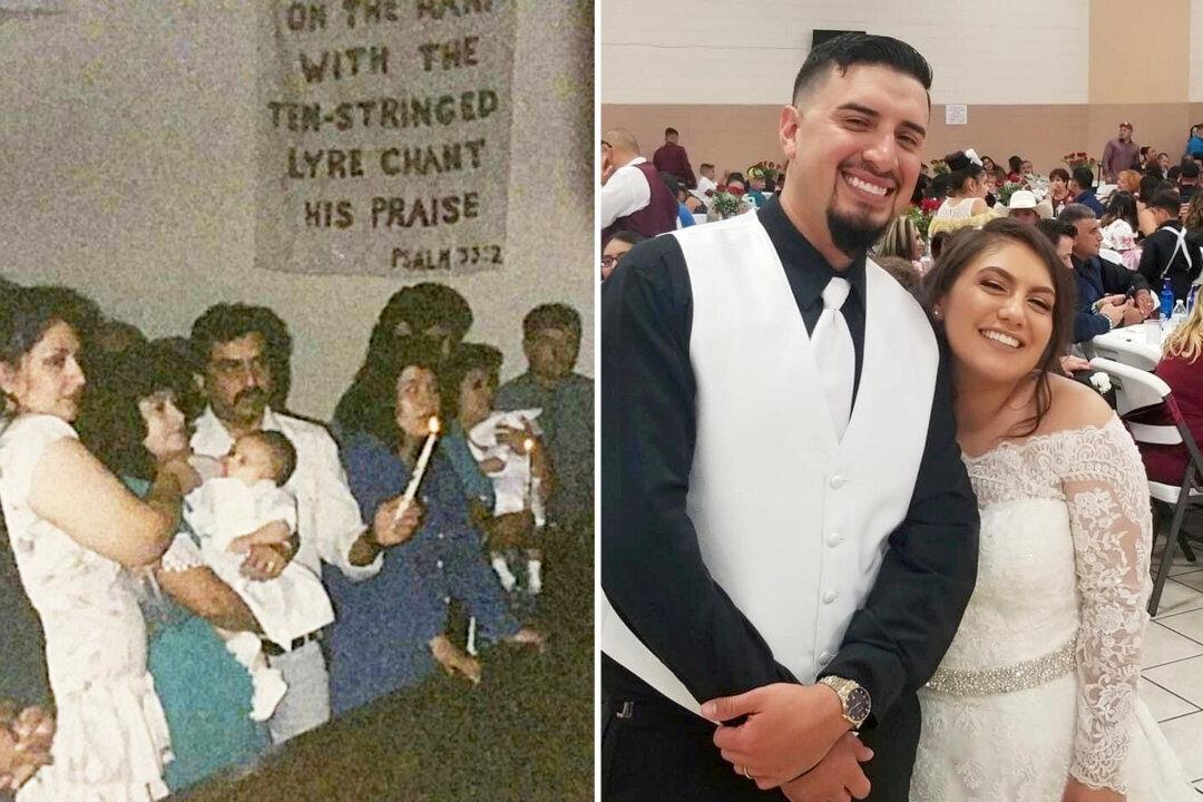 Couple Unknowingly Baptized Together Get Married in the Same Church 27 Years Later