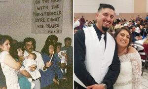 Couple Unknowingly Baptized Together Get Married in the Same Church 27 Years Later