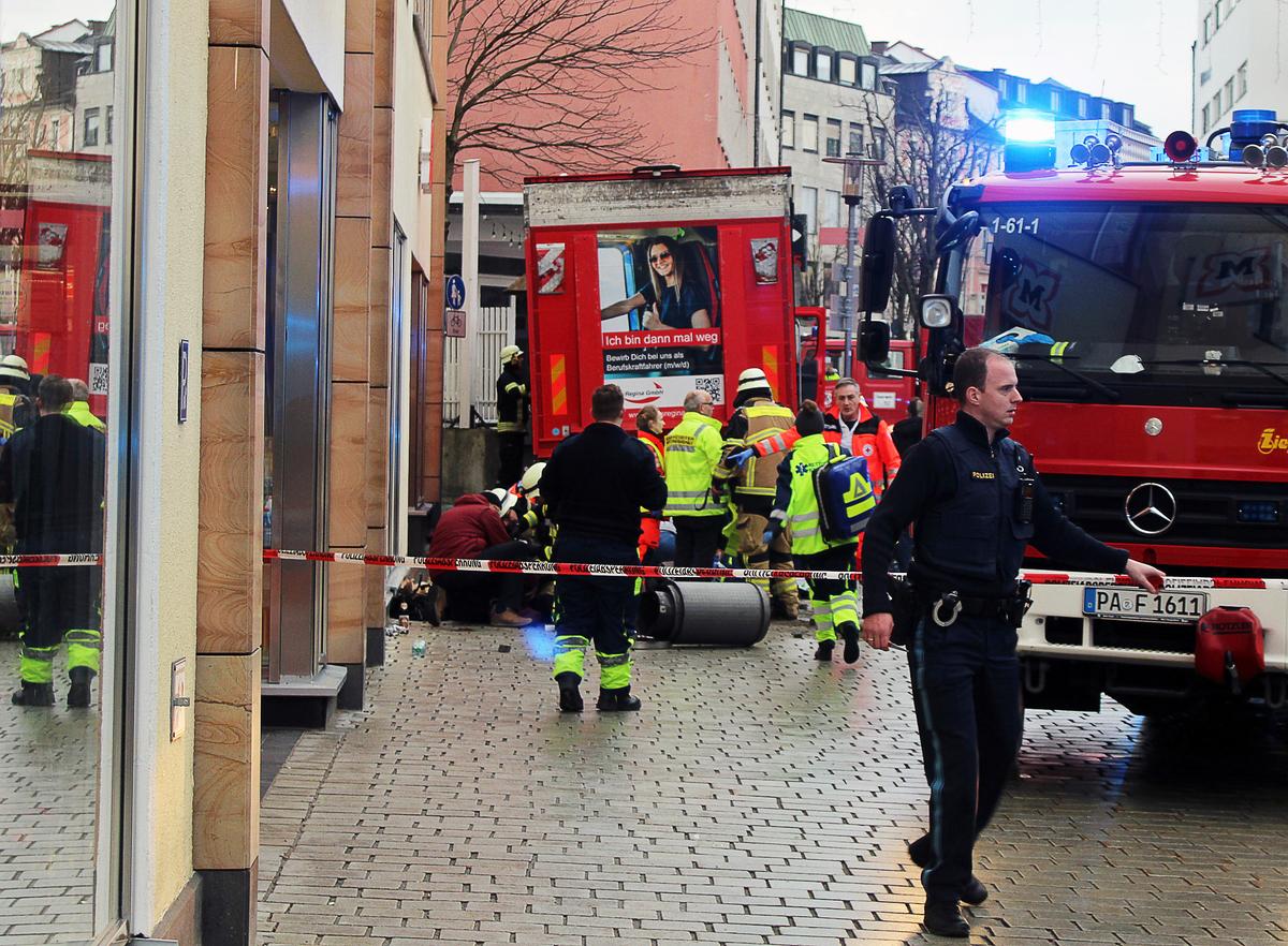 2 Dead After Truck Hits Several People in City in Southern Germany, Police Say