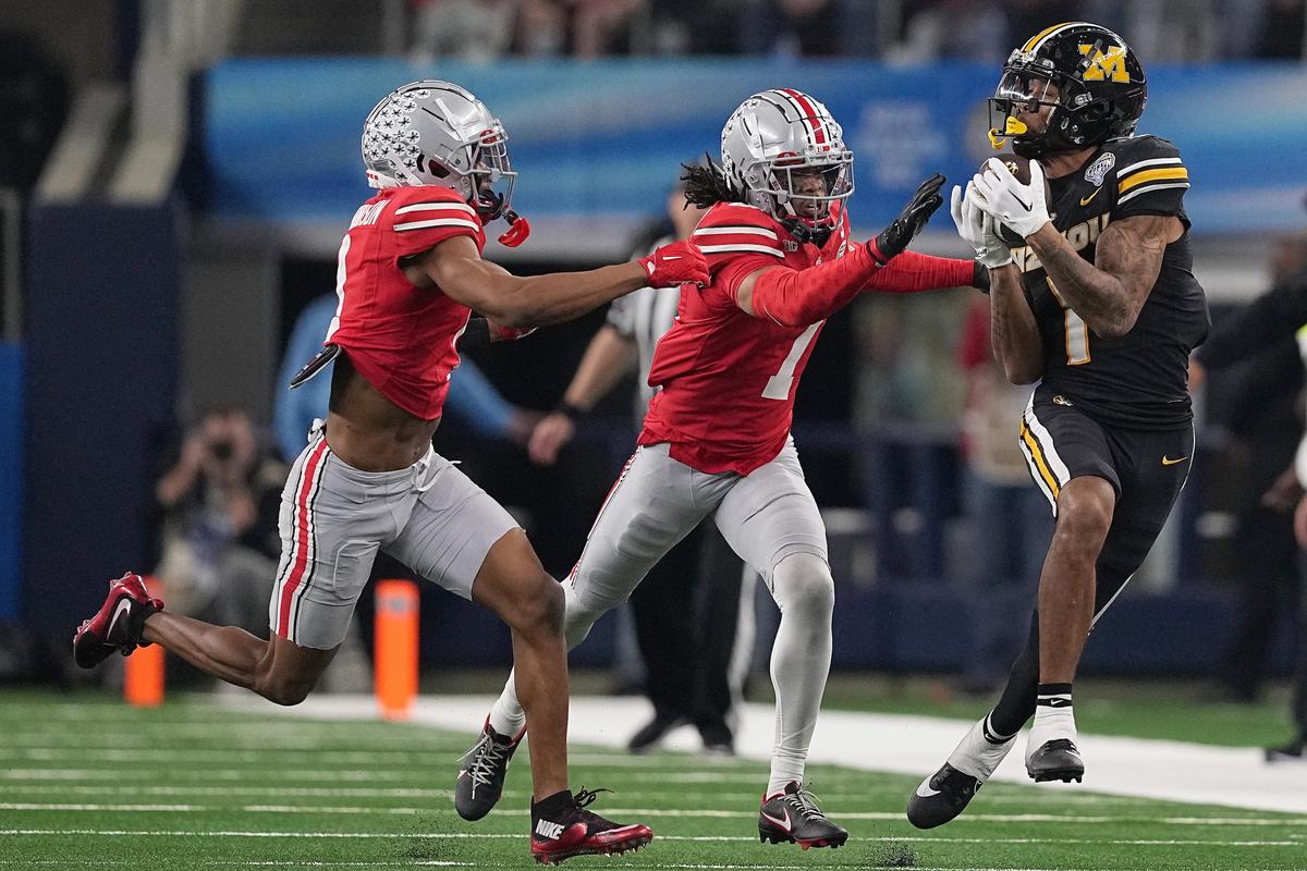 No. 9 Missouri Rallies to Beat No. 7 Ohio State in Cotton Bowl