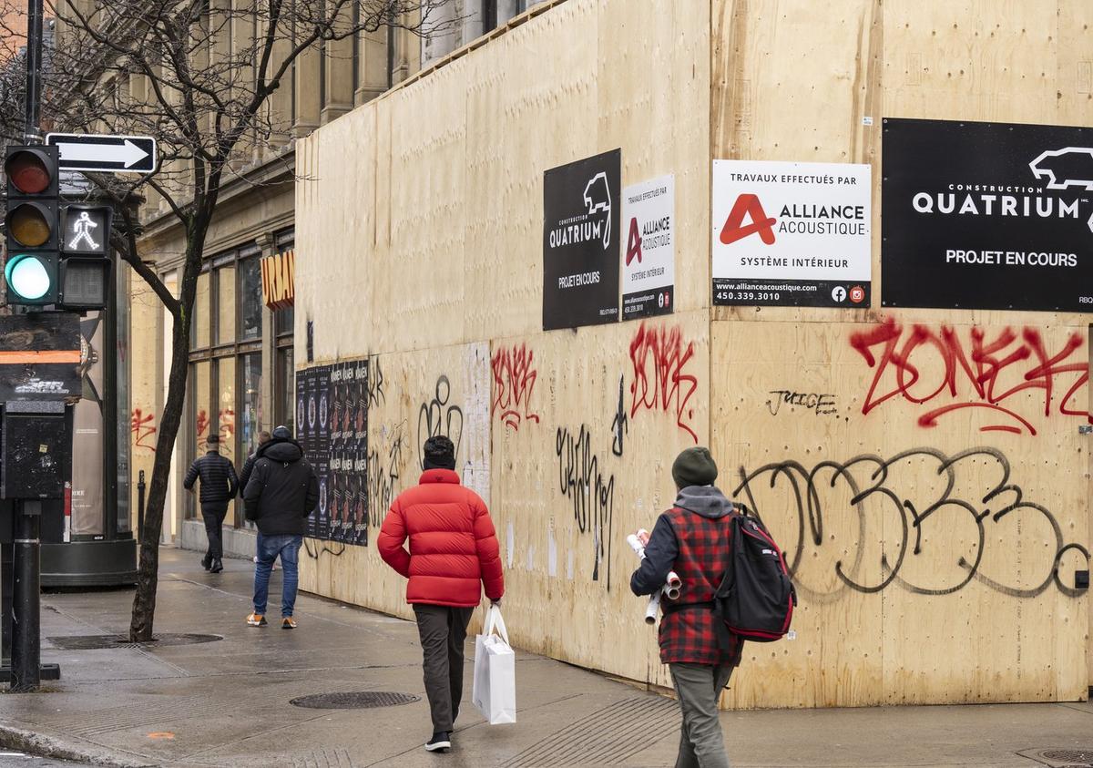 While Some Montreal Streets Boom, Downtown Is Dotted With Vacant Storefronts