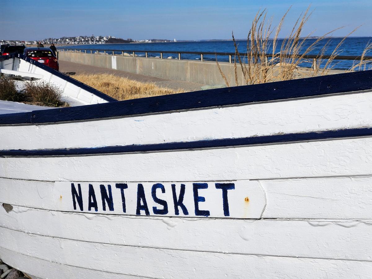  Nantasket Beach in Hull, Mass., on Dec. 16, 2023. (Allan Stein/The Epoch Times)