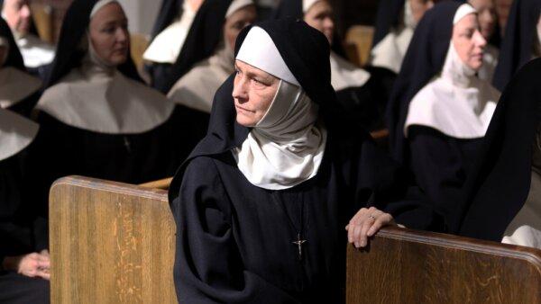 Reverend Mother Marie Saint-Clair (Melissa Leo), in "Novitiate." (Maven Pictures)