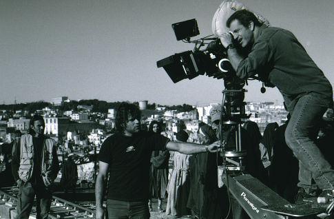 Mel Gibson directing "Passion of the Christ." (Newmarket Films)