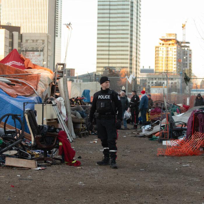 Edmonton Police Dismantle ‘Elaborate’ Encampment With Solar Panel, Arrest 3
