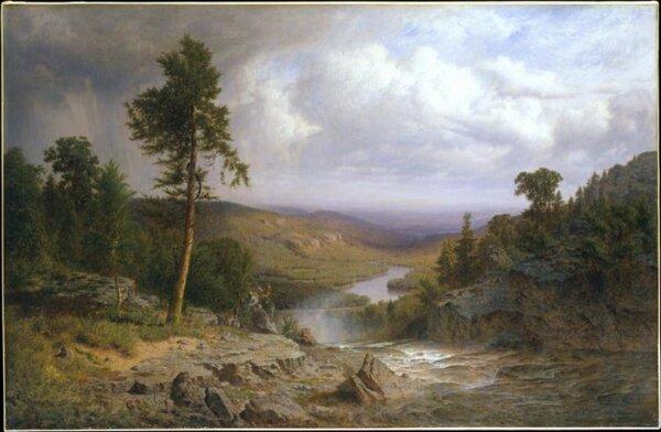"Tennessee," 1866, by Alexander Helwig Wyant. (Public Domain)