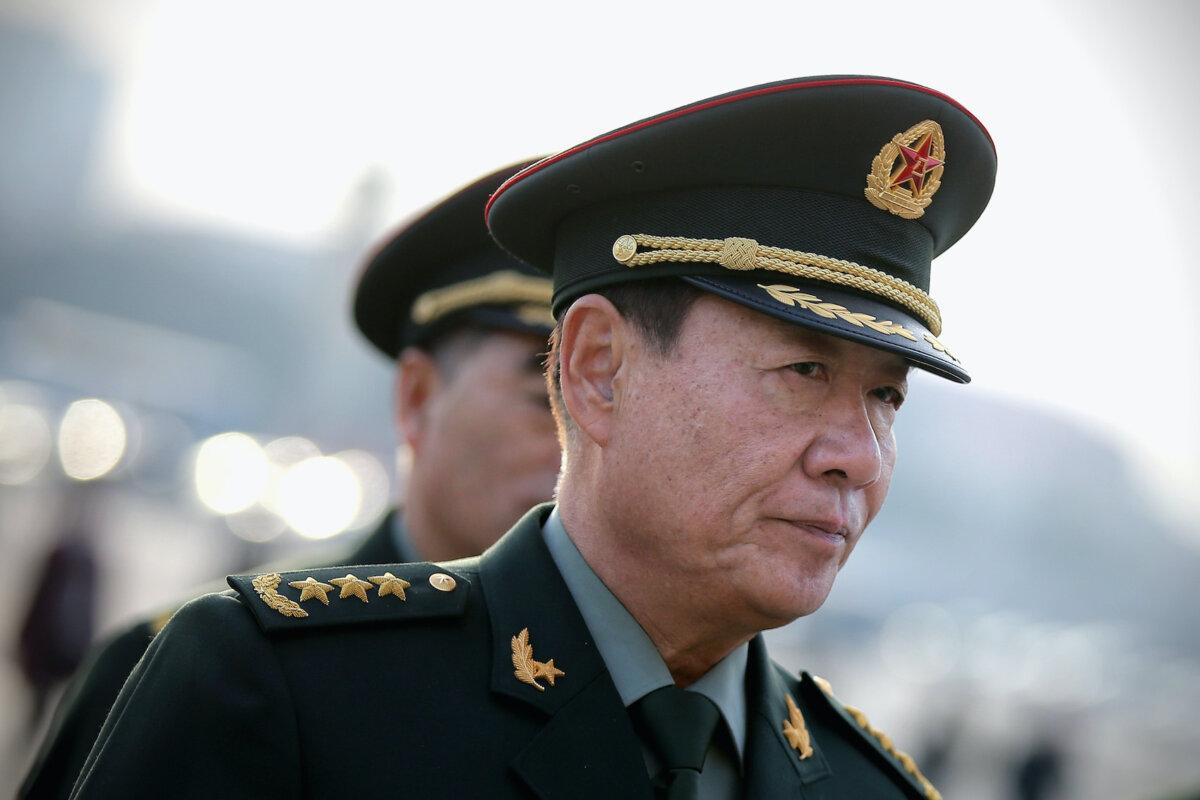 The then Chinese military delegate General Liu Yuan, political commissar of the General Logistics Department of the Chinese People's Liberation Army, arrives at the Great Hall of the People before the third plenary session of China's parliament, the National People's Congress (NPC), on March 12, 2015 in Beijing, China. He is the son of Liu Shaoqi, former chairman of China who was targeted during the Cultural Revolution. (Feng Li/Getty Images)