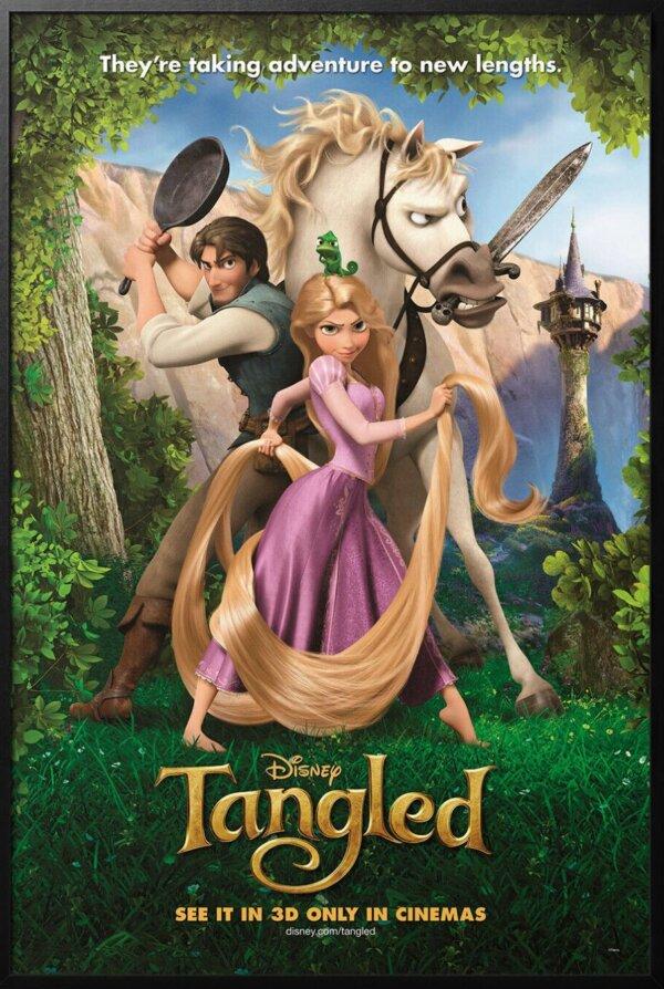 Theatrical poster for "Tangled." (Walt Disney Pictures)