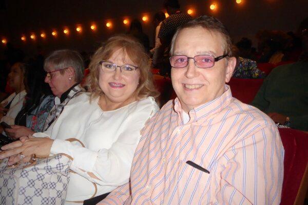 Lisa Picard and Brian Picard attended Shen Yun Performing Arts at the Atlanta Symphony Hall in Atlanta, Ga., on Jan. 7, 2024. (Frank Liang/The Epoch Times)