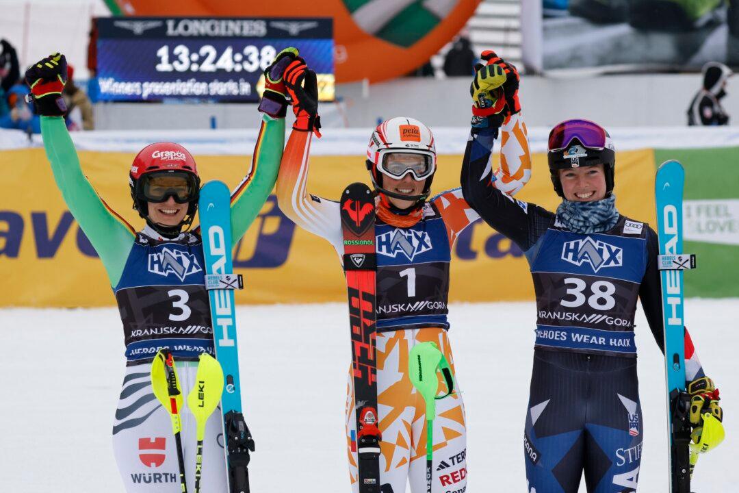 Slovakian Skier Vlhova Wins World Cup Slalom. Shiffrin Straddles Gate as Teammate Hurt Finishes 3rd
