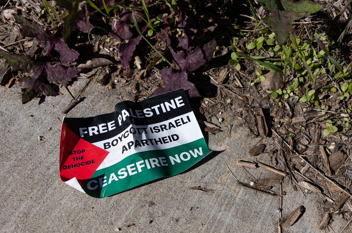 Pro-Palestine Protesters Deface Los Angeles Veterans Cemetery With Nazi Symbols