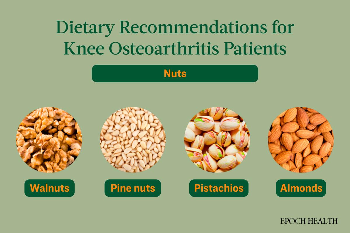 Nuts rich in protein, fiber, and unsaturated fats are ideal for suppressing inflammation. (The Epoch Times)