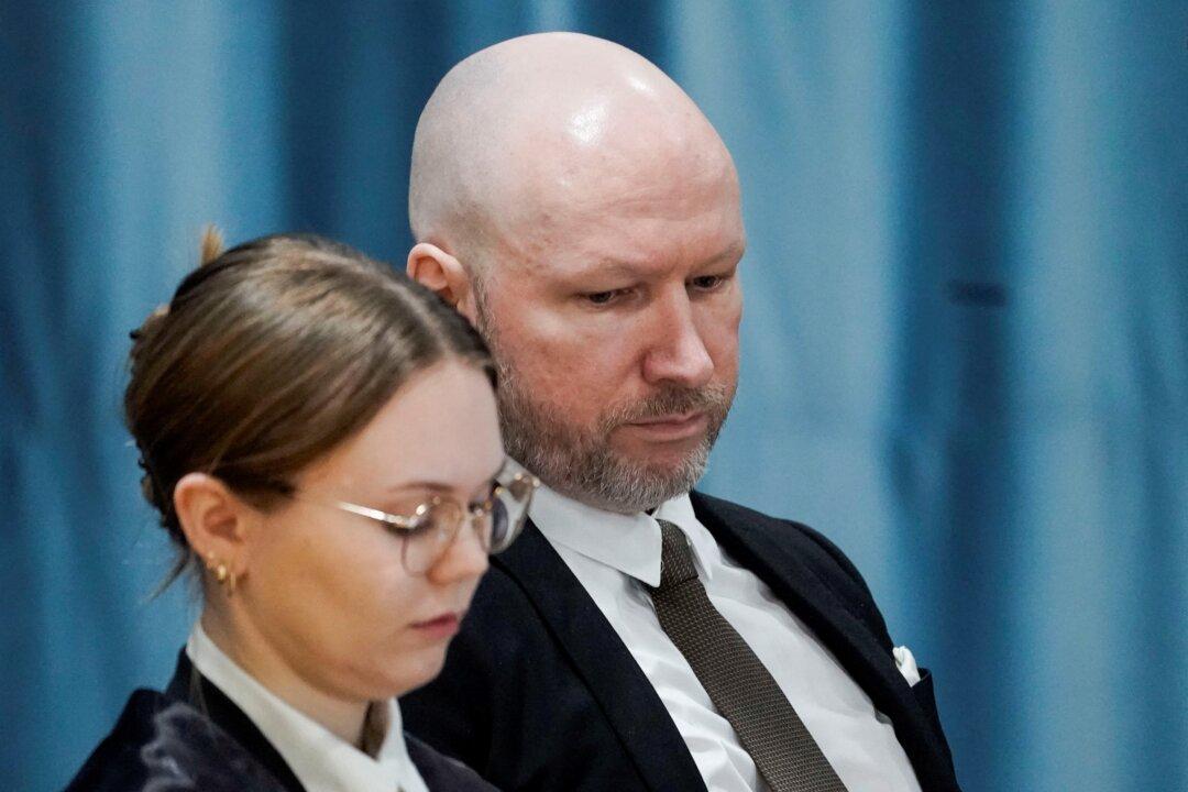 Mass Killer Breivik to Testify in Norway in Bid to End Prison Isolation