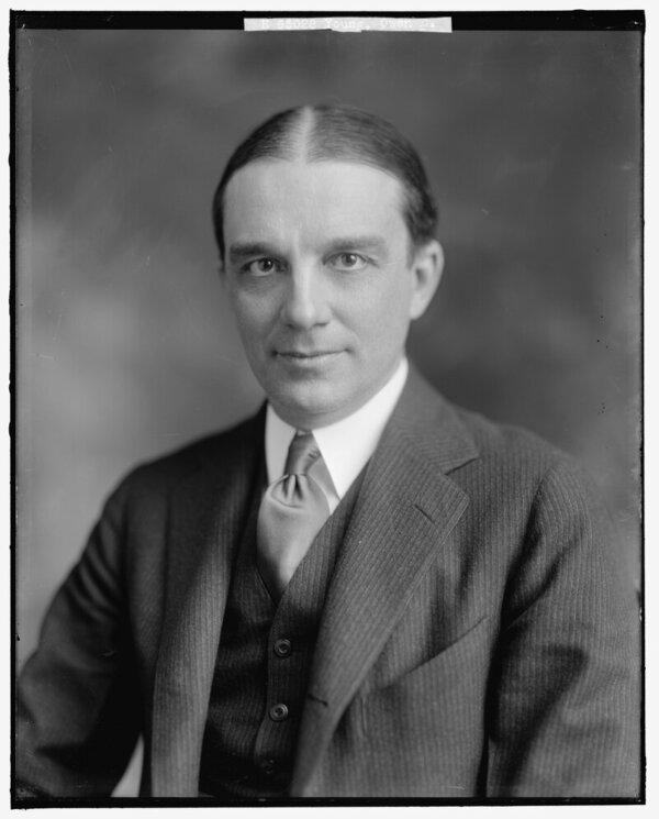 Owen D. Young, who headed the Young Commission, 1905. Harris & Ewing. (Public Domain)