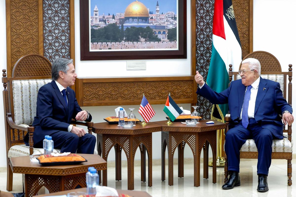 Blinken Seeks Palestinian Governance Reform for Postwar Gaza as Israeli Strikes Continue