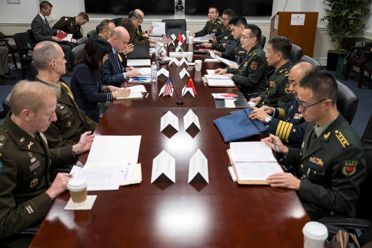 US, Chinese Military Officials Hold 1st In-Person Talks Since 2020
