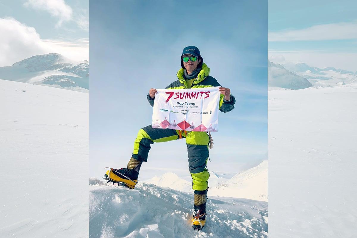 Hong Kong Youth Conquers Antarctica’s Highest Peak, Completing All Seven Continent Summits by Age 20