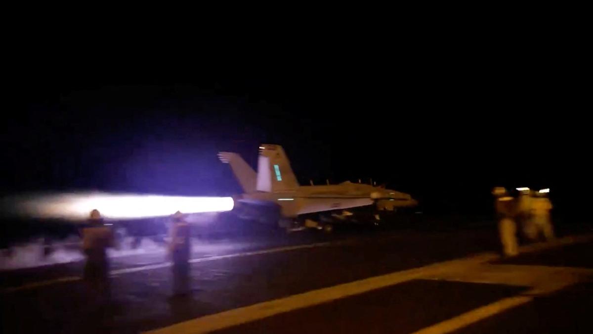 US Bombs Houthis