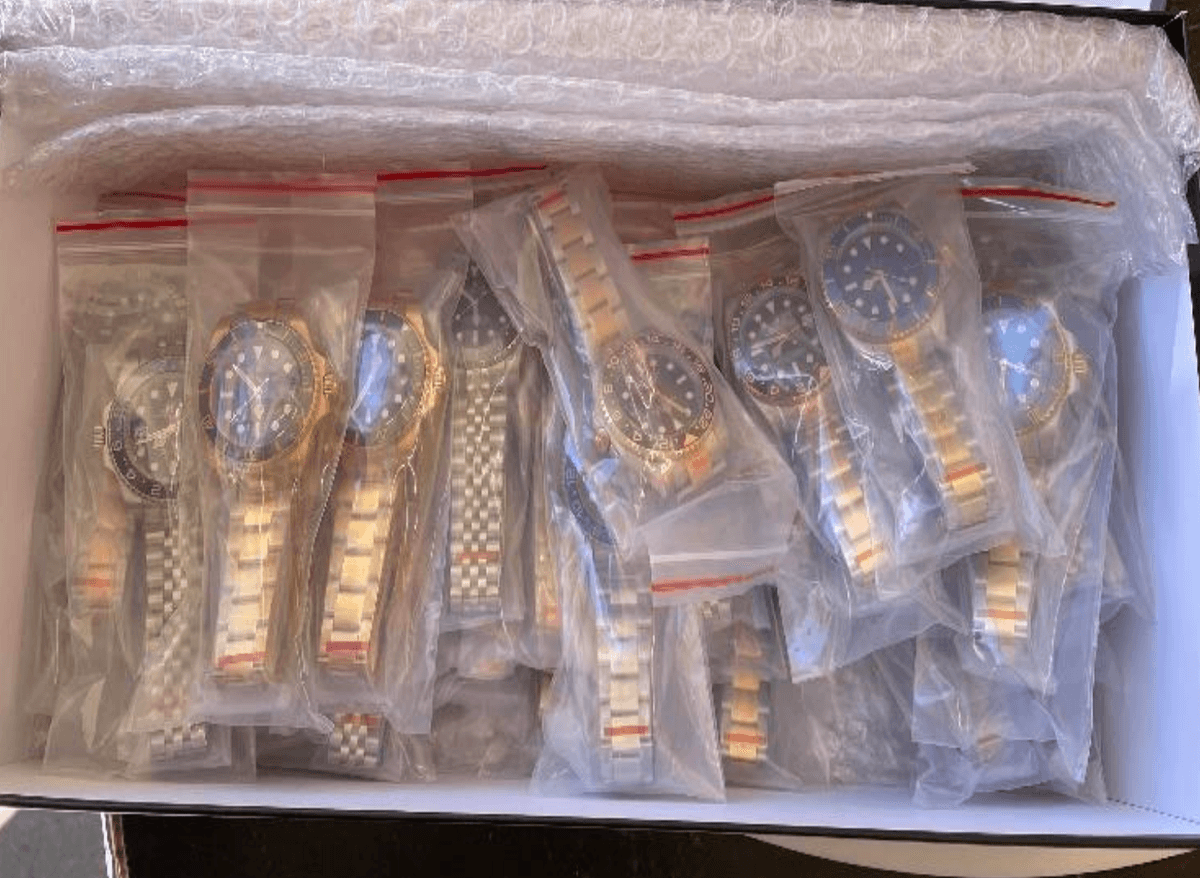 Ex-Convict Arrested for Selling Fake Rolex Watches to Undercover LAPD Officer