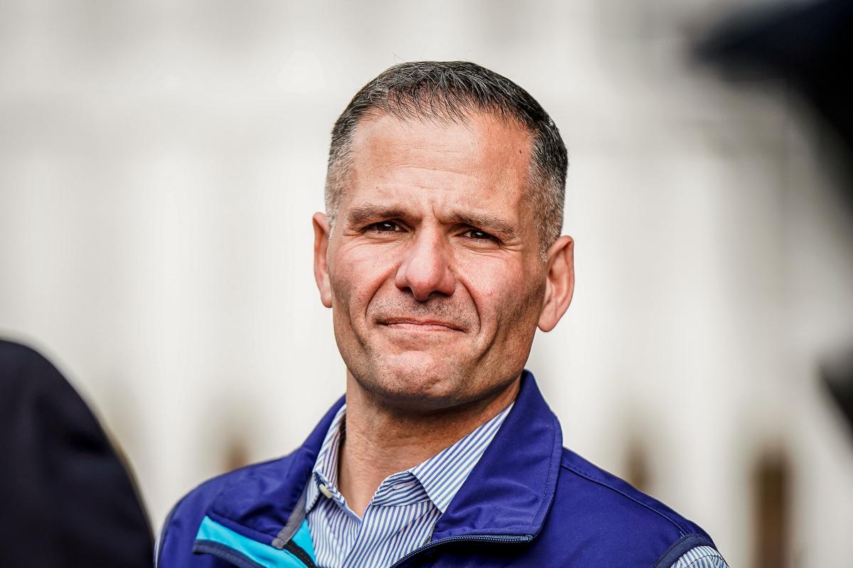 Republican congressional candidate Marc Molinaro attends a campaign rally in Thornwood, N.Y., on Oct. 31, 2022. (Eduardo Munoz Alvarez/AP Photo)