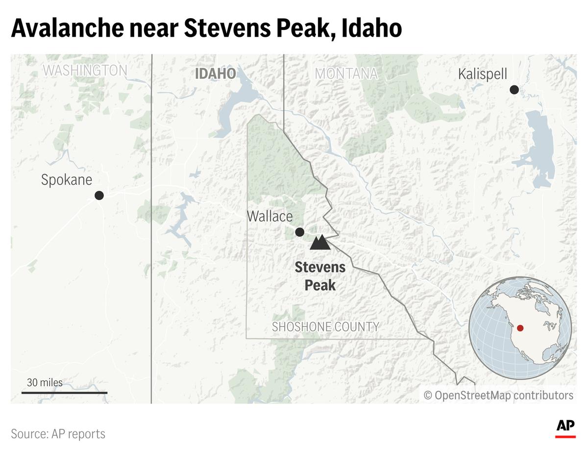 2 Men Rescued and 1 Believed Dead After Avalanche Hits Idaho Back Country