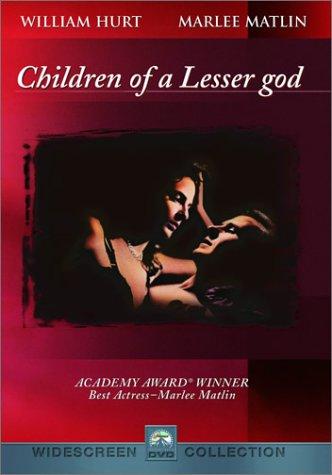 Theatrical poster for "Children of a Lesser God." (Paramount Pictures)