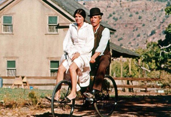 Etta Place (Katherine Ross) and Butch Cassidy (Paul Newman), in "Butch Cassidy and the Sundance Kid." (20th Century Fox)
