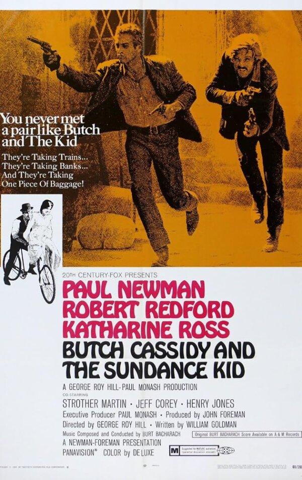 Theatrical poster for "Butch Cassidy and the Sundance Kid." (20th Century Fox)