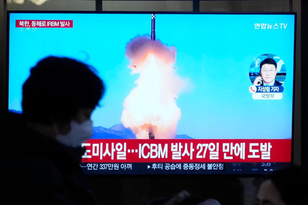 North Korea Launches Suspected Intermediate-Range Ballistic Missile That Can Reach Distant US Bases
