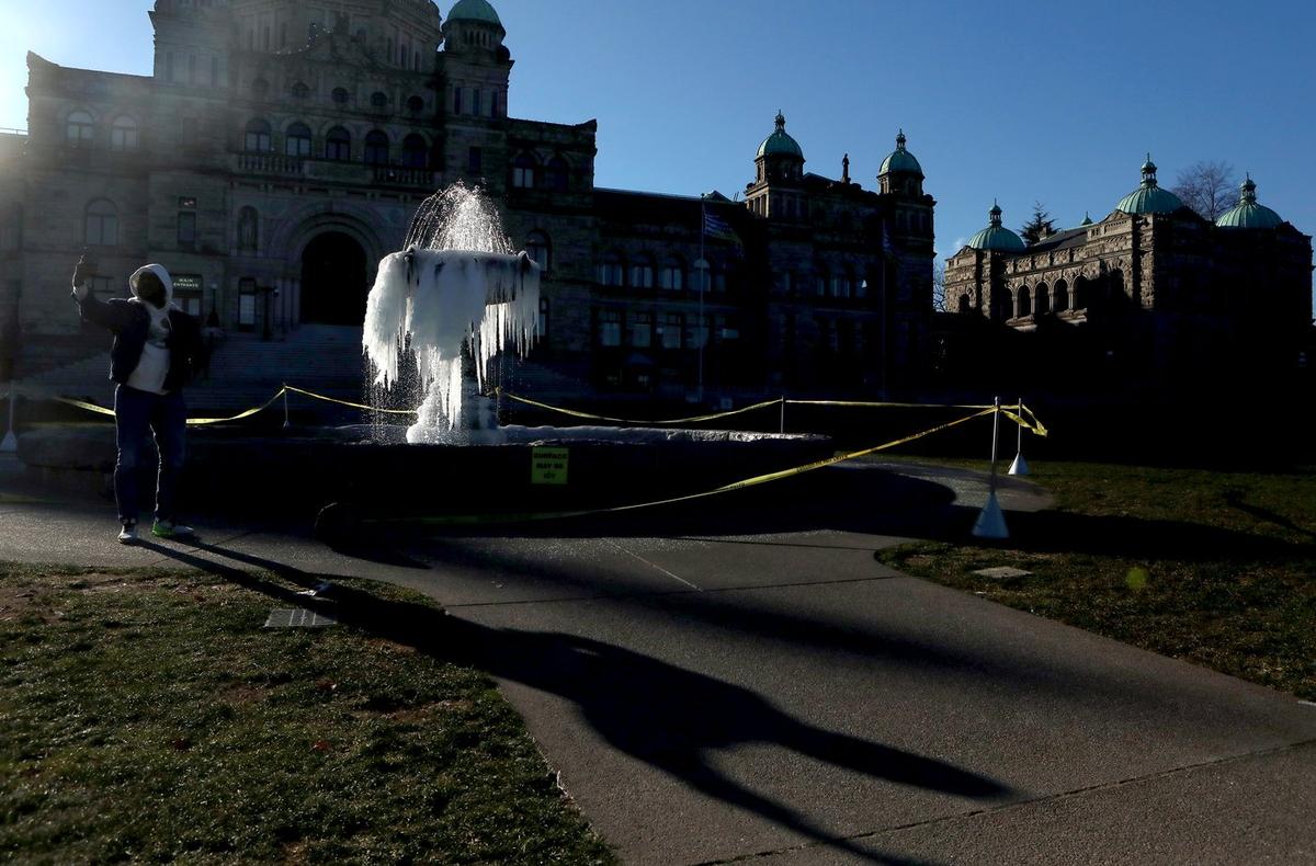 Winter Weather Continues to Grip Canada, With Persistently Frigid Temps in the West