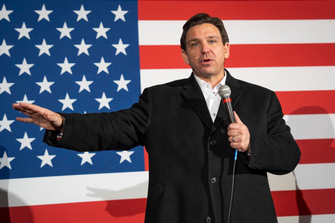 DeSantis Campaigns in Ankeny the Day Before Iowa Caucus