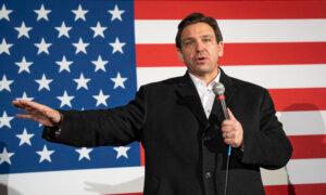 DeSantis Campaigns in Ankeny the Day Before Iowa Caucus