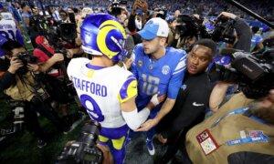Jared Goff Leads Lions to First Playoff Win in 32 Years, 24–23 Over Matthew Stafford and the Rams