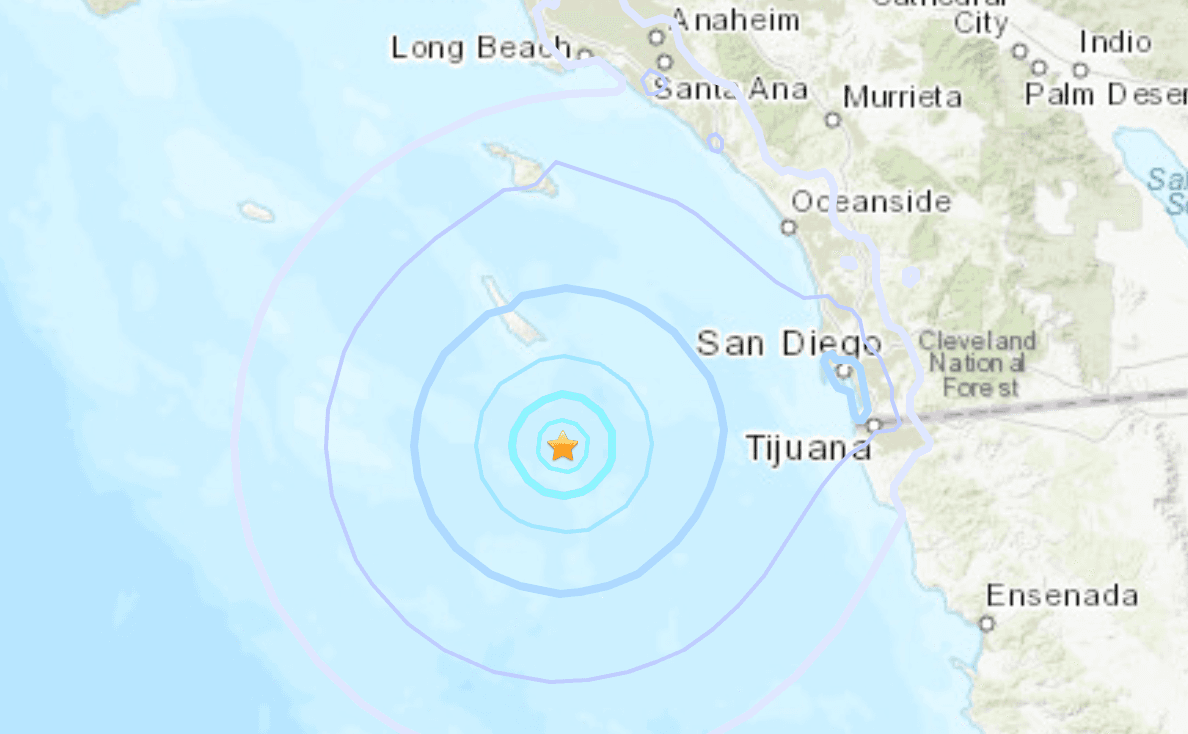 4.5 Magnitude Quake Reported South of Catalina Island