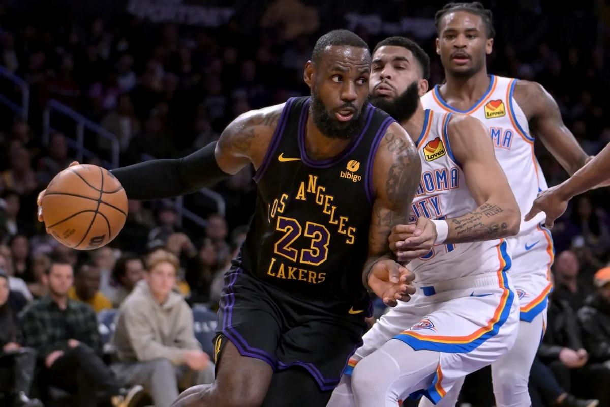 Anthony Davis, Lakers End Thunder’s Win Streak