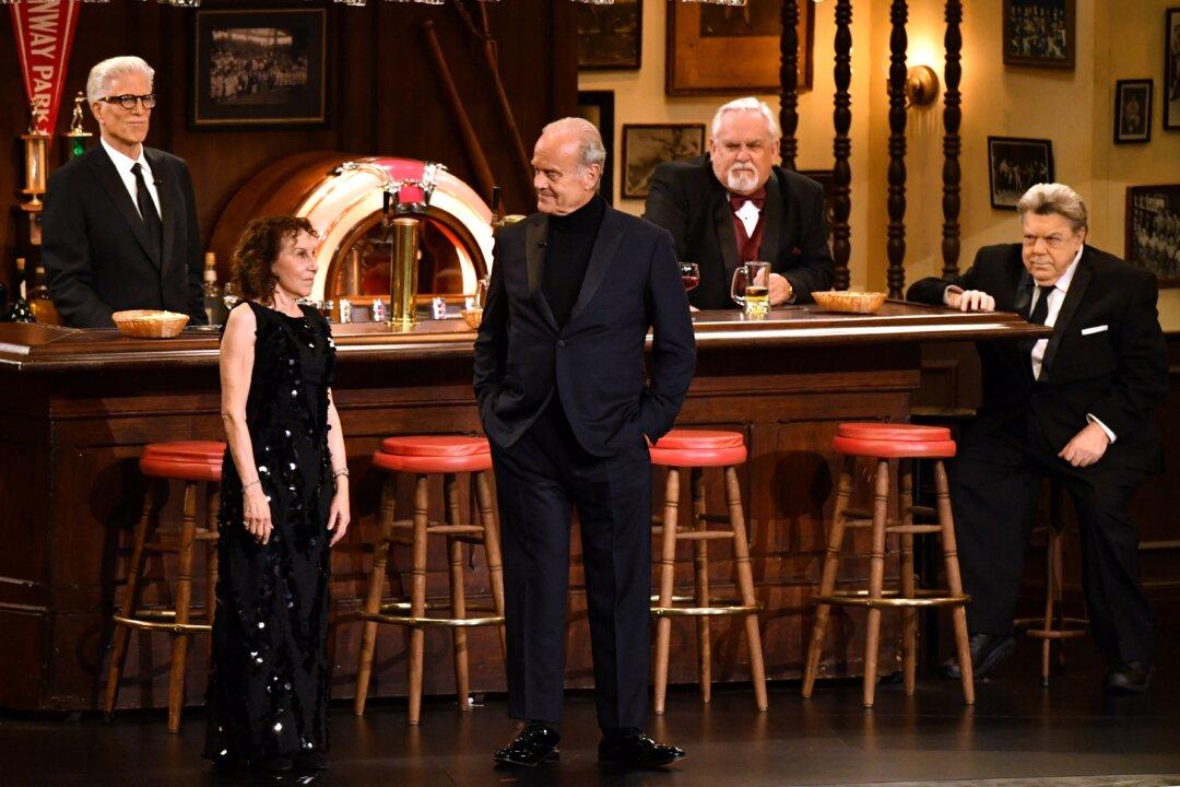 ‘Cheers’ Cast Reunites at the Bar for 75th Emmy Awards