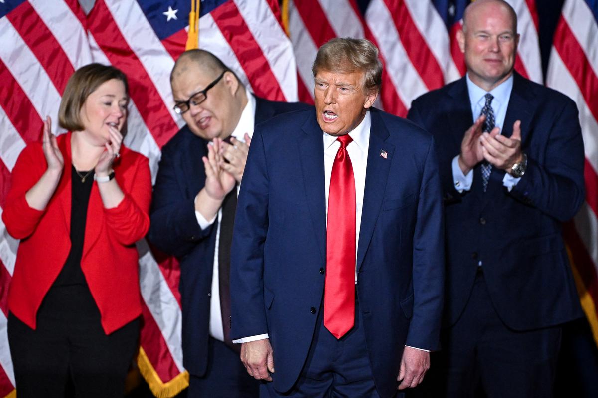 Trump Criticizes Judge for Making Him Choose Between Trial and Funeral