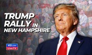 Trump Holds Campaign Rally in Atkinson, New Hampshire