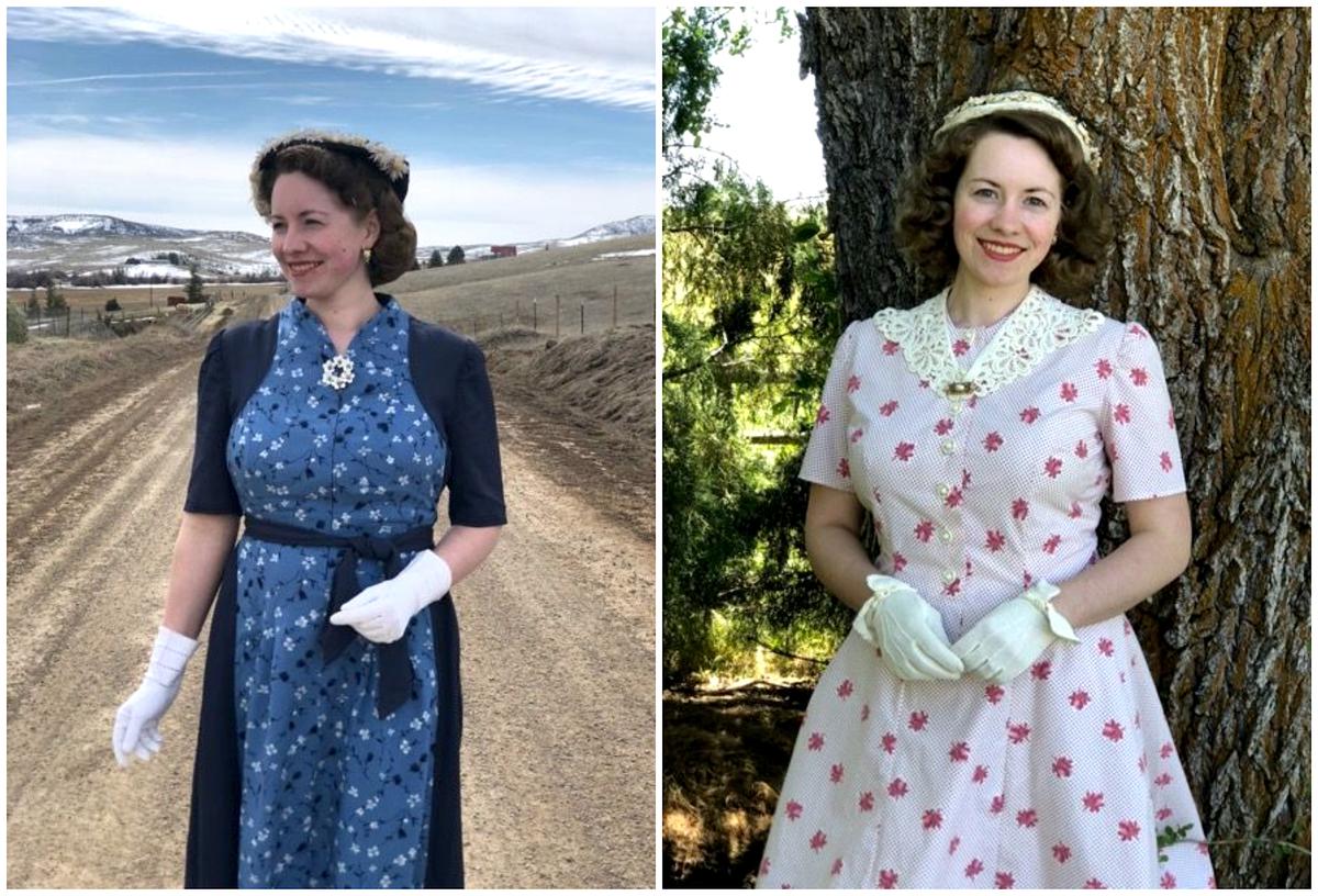 Mrs. Clay says that many elderly gentlemen have told her that her style is "refreshing and that it's good to see such a ladylike way of dressing." Some say she reminds them of their mother or aunt. (Courtesy of <a href="https://www.instagram.com/verityvintagestudio/?g=5">Kristen Clay</a>)