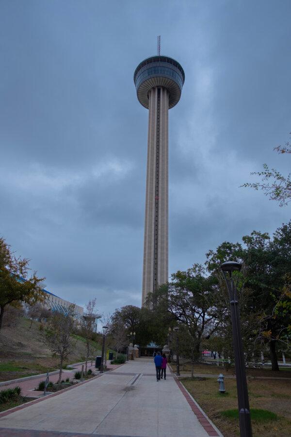 At 750 feet, Tower of the Americas offers the best views of San Antonio. (Benjamin Myers/TNS)