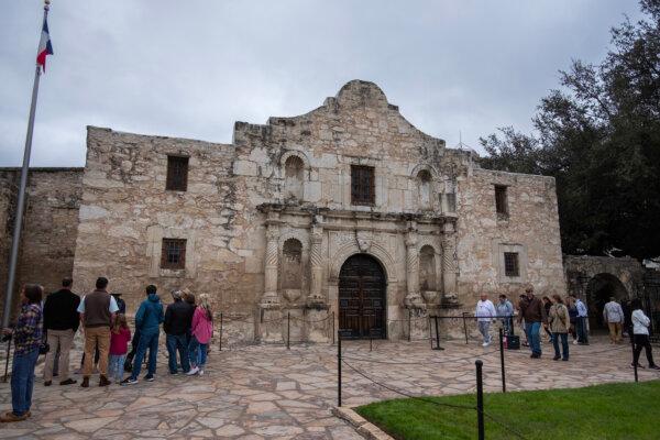 The Alamo is one of the most renowned missions from the 18th century. (Benjamin Myers/TNS)