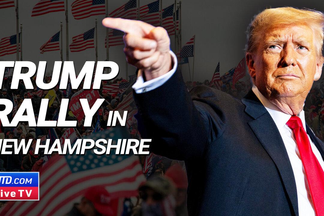 Trump Holds Rally in Portsmouth, New Hampshire