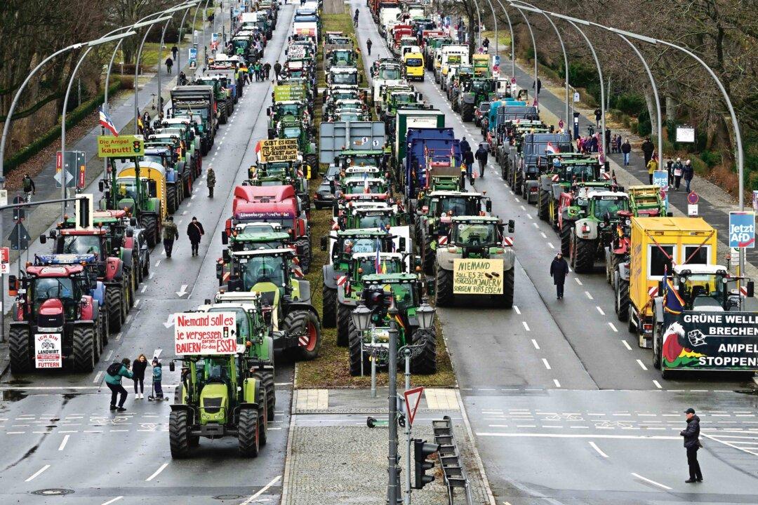 Farmers’ Protests Catch on in Germany