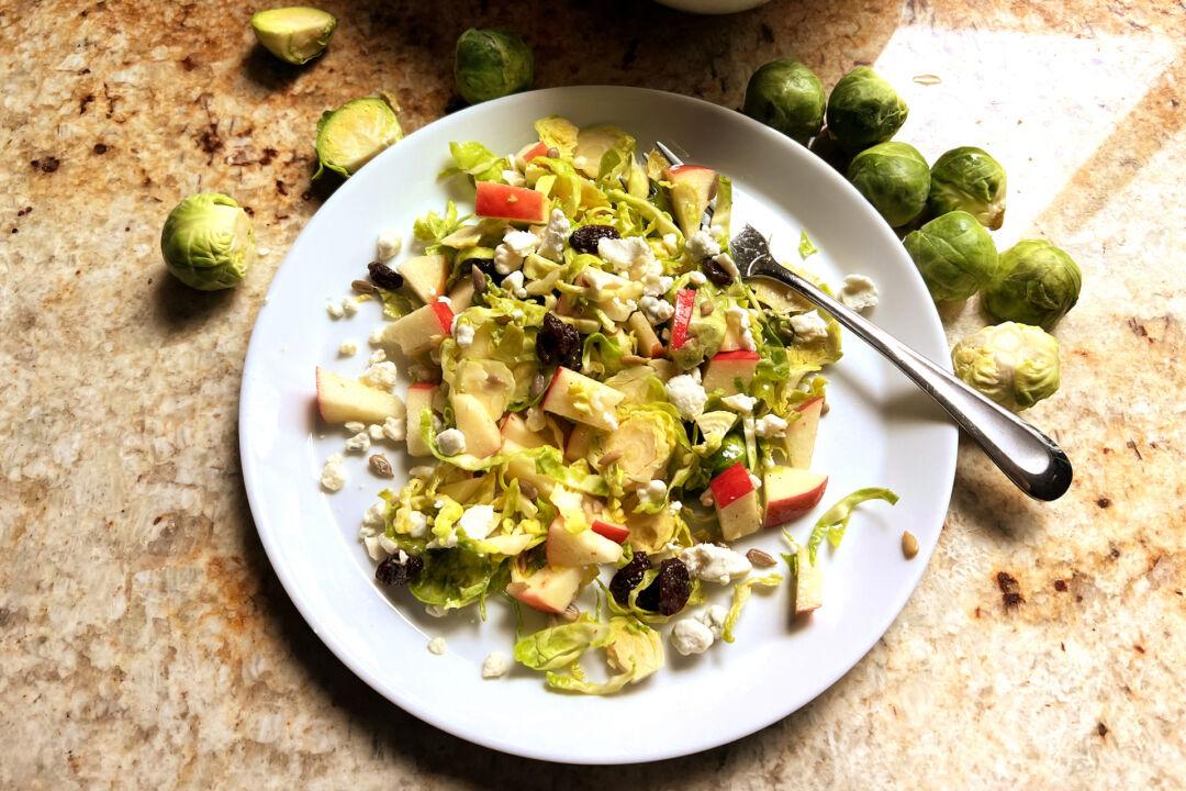 Shaved Brussels Sprouts Salad