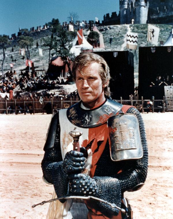 El Cid (Charlton Heston), in "El Cid." (MovieStillsDB)