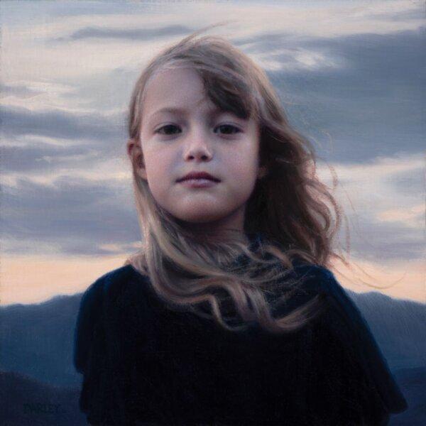 “Vivian” by John Darley of the United States. Oil on linen; <span style=