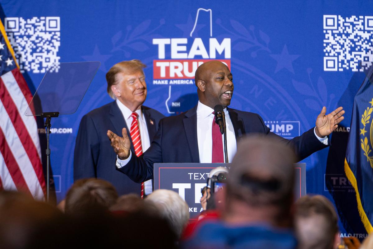 Sen. Tim Scott Endorses Donald Trump