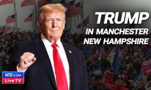 Trump Speaks at MAGA Rally in Manchester, New Hampshire